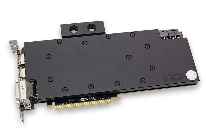 EK Water Blocks EK-FC Titan XXL Edition inkl. Backplate