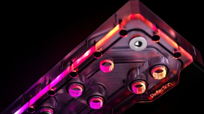 EK Water Blocks Quantum Line EK-Quantum Reflection Evolv X D5 PWM D-RGB, Acryl