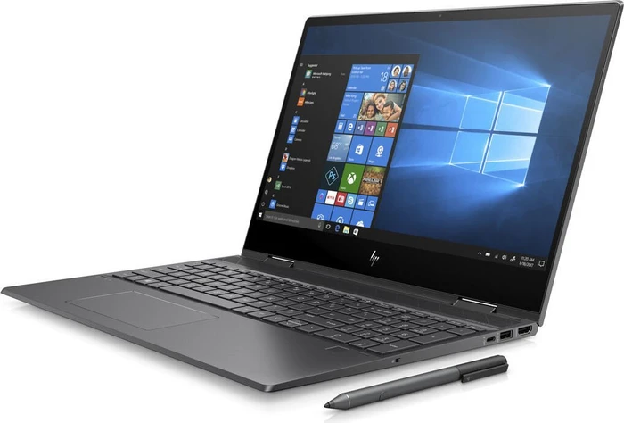 HP Envy x360 15-ds0205ng, Nightfall Black, Ryzen 5 3500U, 8GB RAM, 512GB SSD, DE