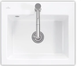 Villeroy & Boch Subway 60 S Einbau Becken mittig weiß alpin