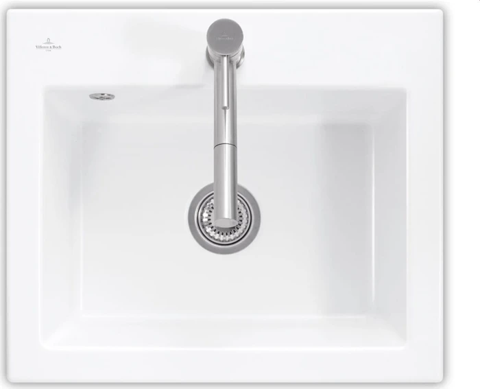 Villeroy & Boch Subway 60 S Einbau Becken mittig weiß alpin