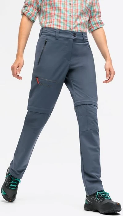 Maier Sports Nata Loop Zip-Off Hose lang ombre blue (Damen)