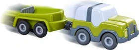 HABA Kullerbü Geländewagen mit Anhänger