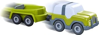 HABA Kullerbü Geländewagen mit Anhänger