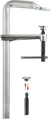 Bessey GZ125K Ganzstahl-Schraubzwinge, 1250/120mm