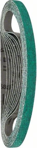 Bosch Professional Y580 Best for Inox Schleifband K40, 13x457mm, 10 Stück