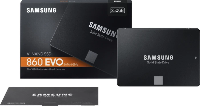 Samsung SSD 860 EVO 250GB, 2.5" / SATA 6Gb/s