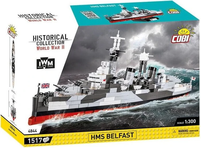Cobi Historical Collection WW2 HMS Belfast (4844)