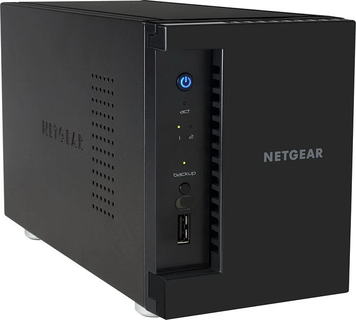 Netgear ReadyNAS 102 RN10222D 4TB, 512MB RAM, 1x RJ-45 1000Base-T, 2x USB-A 3.0
