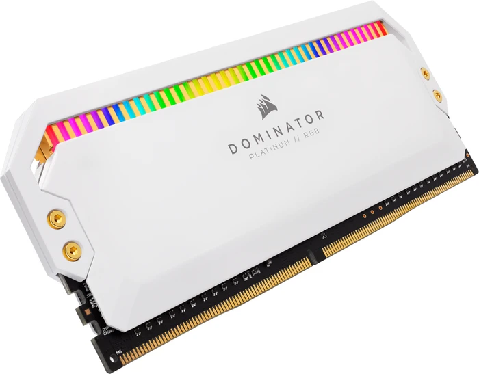 Corsair Dominator Platinum RGB White UDIMM 32GB Kit, DDR4-3200, CL16-18-18-36