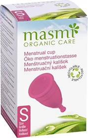 Masmi Öko Menstruationstasse Größe S, 1 Stück
