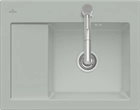 Villeroy & Boch Subway 45 Compact Einbau Becken rechts fossil