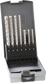 Alpen Force X BOX7 Hammerbohrer-Sortiment inkl. Werkzeugbox, 7-tlg.