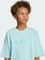 adidas Oversize Trefoil T-Shirt kurzarm semi flash aqua (Junior) Vorschaubild