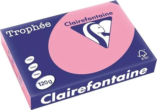 Clairefontaine Trophée Universalpapier matt heckenrose, A4, 120g/m², 250 Blatt