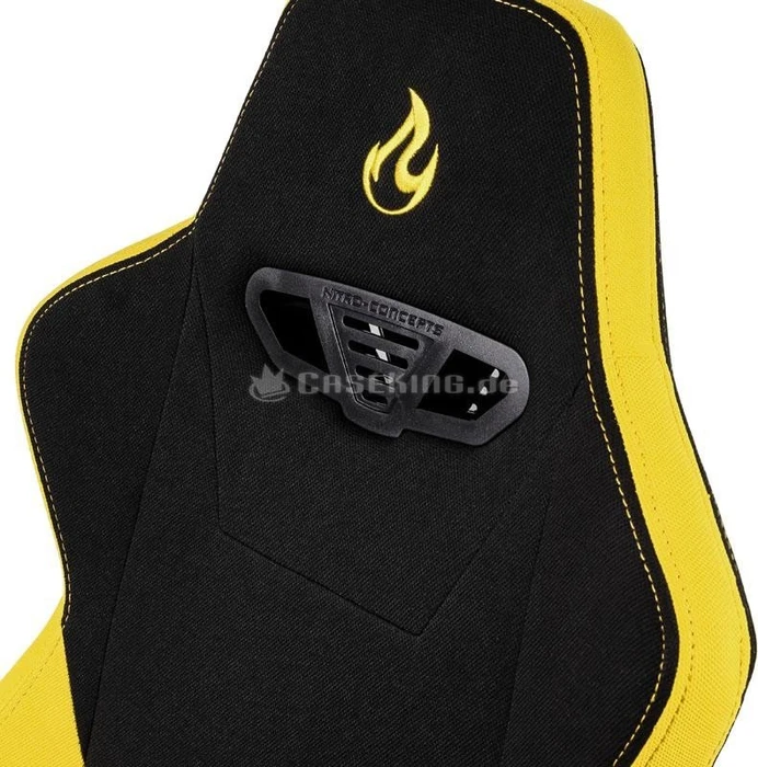 Nitro Concepts S300 Astral Yellow Bürostuhl, schwarz/gelb