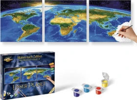 Schipper Arts & Crafts Malen nach Zahlen Unser Planet