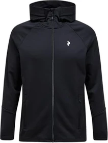 Peak Performance Rider Essentials Midlayer Zip Hood Jacke schwarz (Herren)