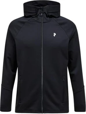Peak Performance Rider Essentials Midlayer Zip Hood Jacke schwarz (Herren)