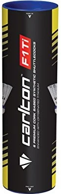 Dunlop F1 Nylon Badmintonbälle, 6 Stück