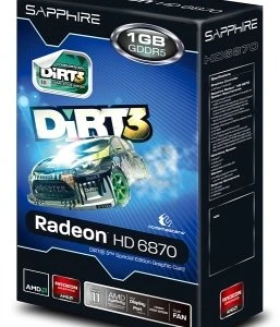 Sapphire Radeon HD 6870 DiRT3, 1GB GDDR5, 2x DVI, HDMI, 2x mDP, lite retail