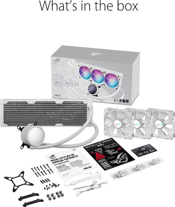 ASUS ROG Ryuo III 360 ARGB White Edition, weiß