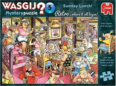 Jumbo Wasgij Retro Mystery Sunday Lunch!