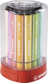 STABILO Trio Scribbi aprikose/rosa/violett/rot/orange/gelb