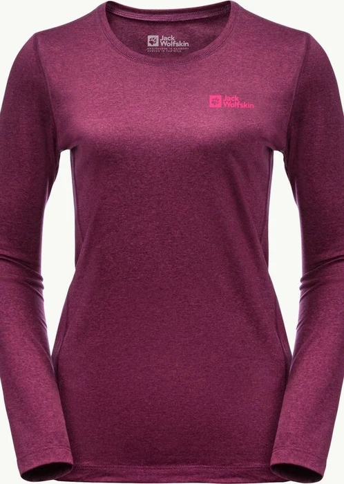 Jack Wolfskin Sky Thermal Funktionsshirt langarm wild berry (Damen)