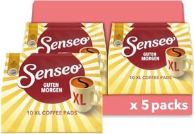 Douwe Egberts Senseo Guten Morgen XL Kaffeepads kompostierbar, 50 Stück (5x 10 Stück)