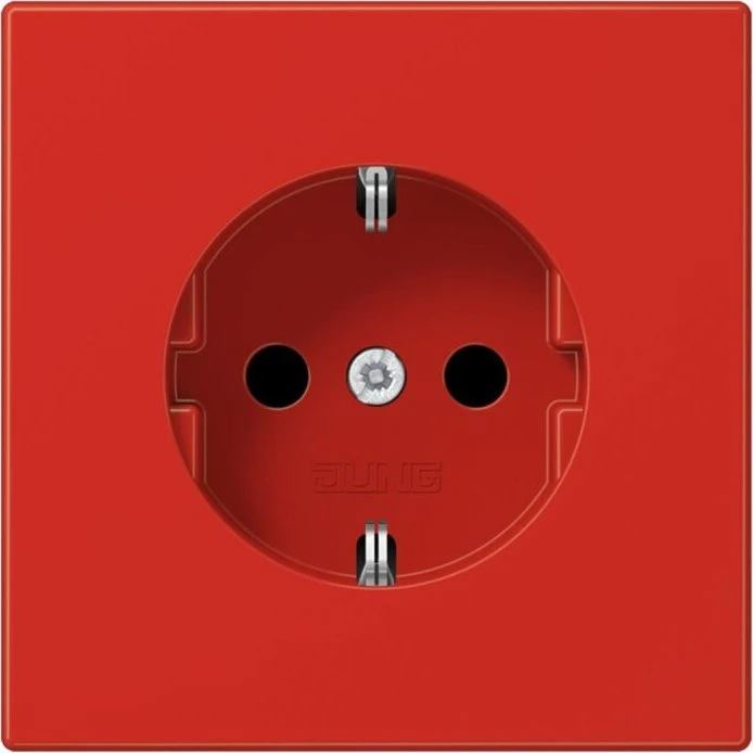 Jung Serie LS Steckdose Thermoplast 16A 250V, rot