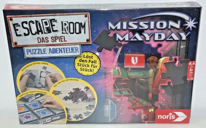 Noris Spiele Escape Room - Puzzle Abenteuer Mission Mayday