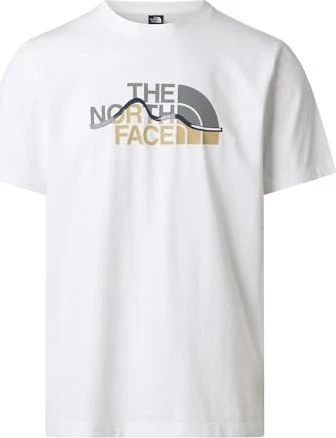 The North Face Mountain Line T-Shirt kurzarm tnf white (Herren)