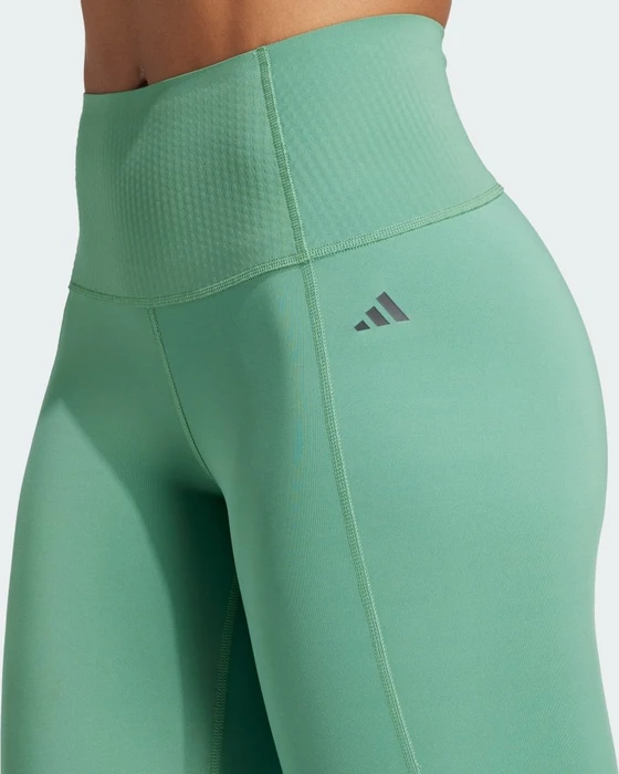 adidas Optime Power Hose 7/8 preloved green (Damen)