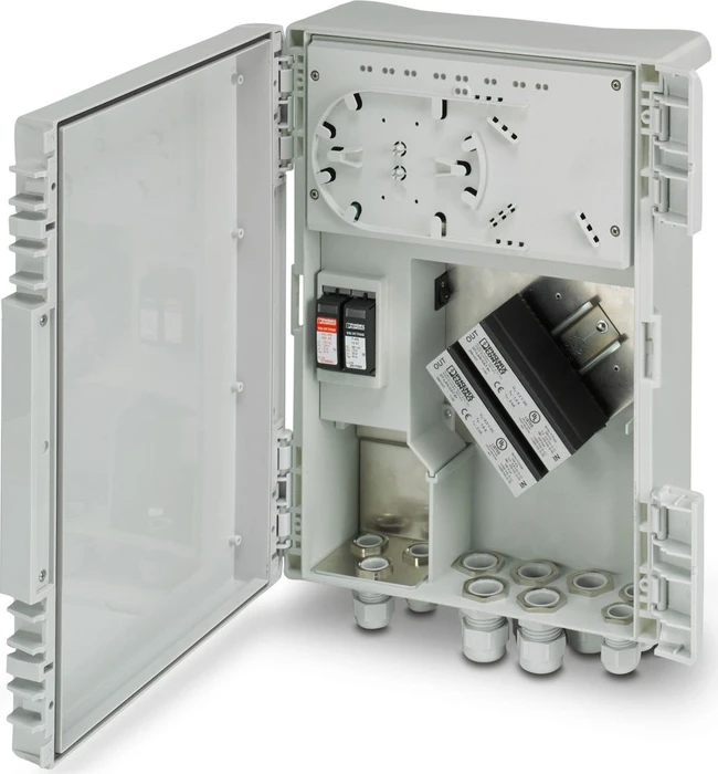 Phoenix Contact SCX Industrial Wallmount Gigabit Smart Switch 4POE 2T, 6x RJ-45, 155W PoE++