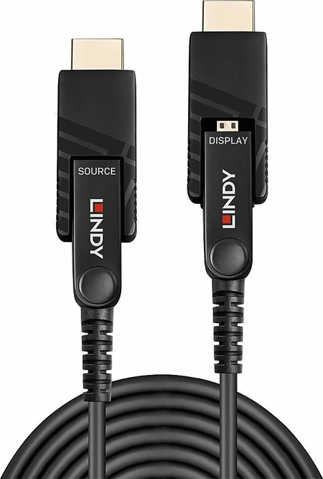 Lindy Fibre Optic Hybrid Line 18G HDMI 2.0 Kabel Typ-D Micro, 70m