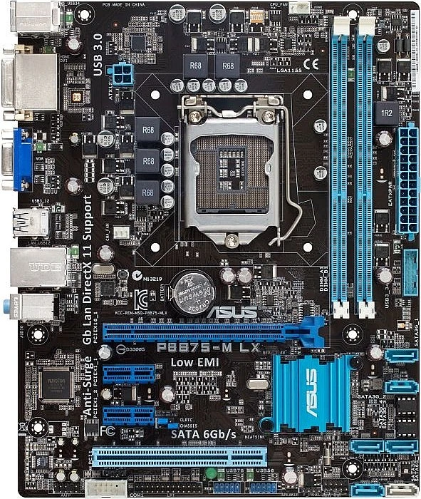 ASUS P8B75-M LX (Intel 1155)