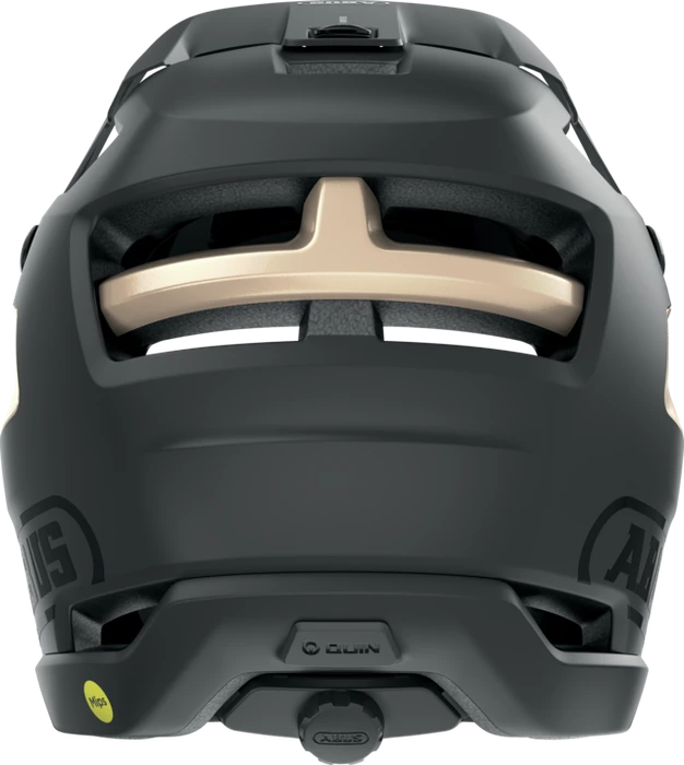 ABUS AirDrop MIPS Fullface-Helm schwarz/gold