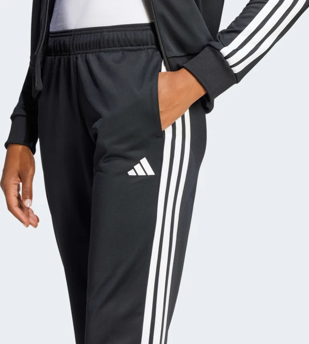 adidas Essentials 3-Streifen Trainingsanzug schwarz (Damen)