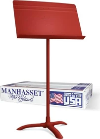 Manhasset Symphony Notenpult rot matt