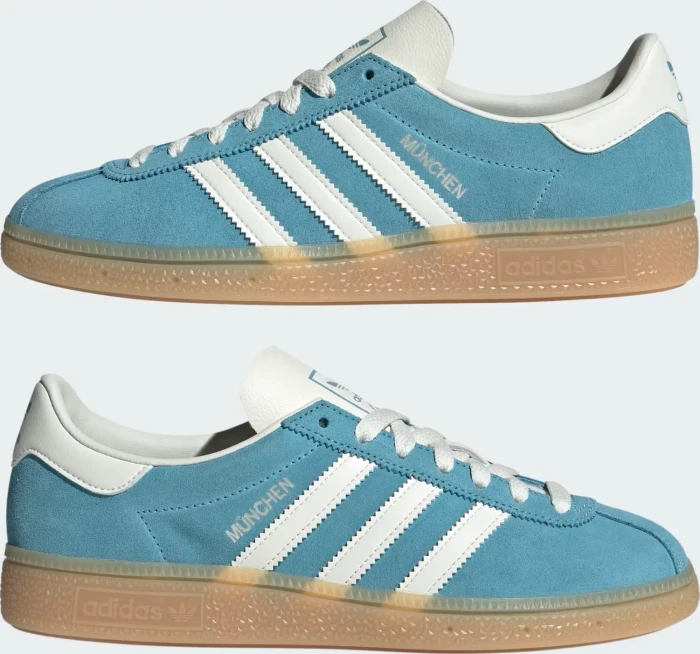 adidas München preloved blue/off white/silver metallic (Damen)