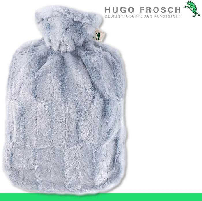 Hugo Frosch Klassik Bezug Tierfelloptik Wärmflasche
