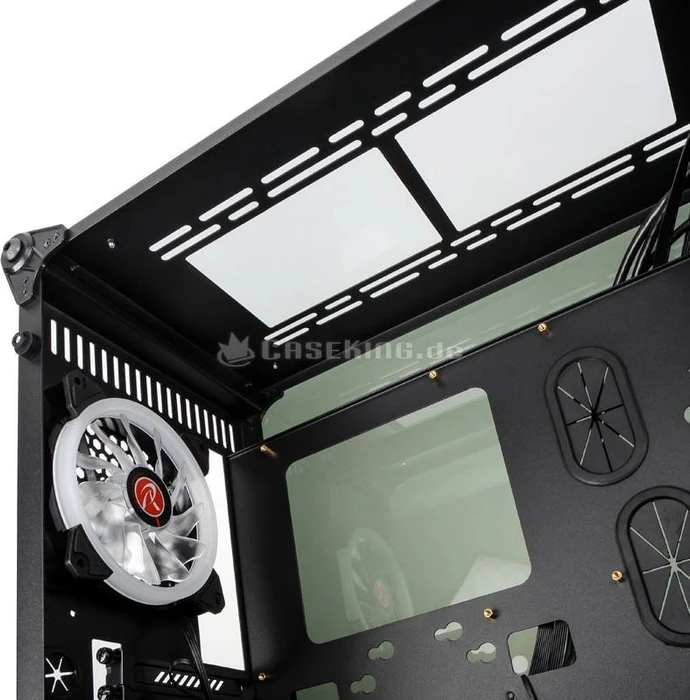 Raijintek Coeus Elite TC, Glasfenster