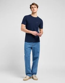 Lee Slim Ultimate Pocket T-Shirt kurzarm rivet navy (Herren)