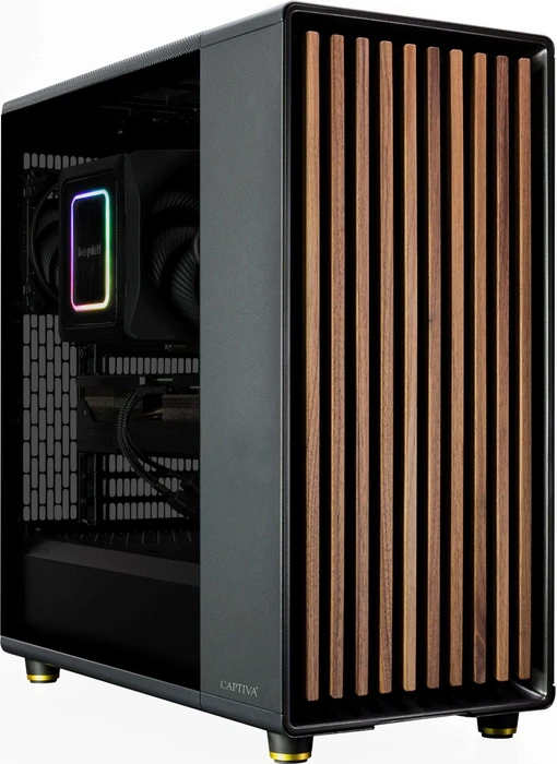 Captiva Workstation I79-732, schwarz/braun, Core i7-12700K, 32GB RAM, 1TB SSD