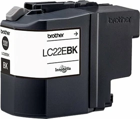 Brother Tinte LC22EBK schwarz hohe Kapazität