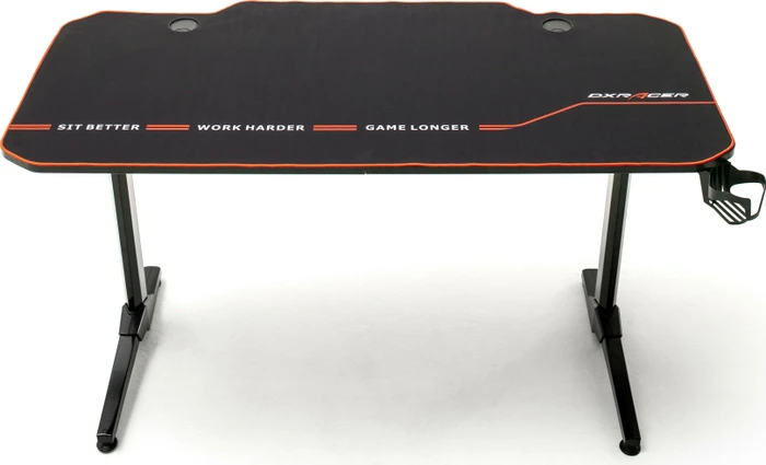 DXRacer Gaming Desk MAX1 Schreibtisch 140x65cm schwarz/schwarz
