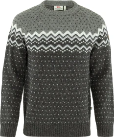 Fjällräven Övik Strickpullover dark grey/grey (Herren)