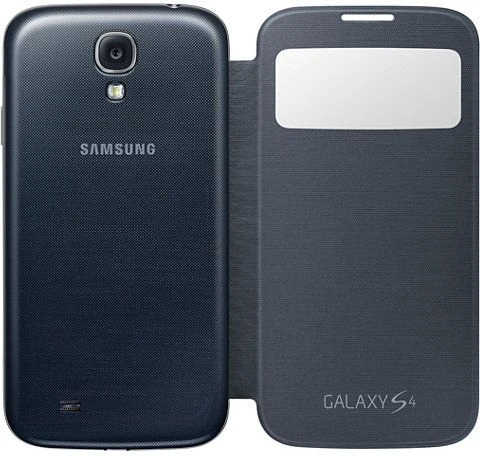 Samsung S-View Cover für Galaxy S4 schwarz