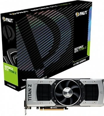 Palit GeForce GTX Titan Z, 2x 6GB GDDR5, 2x DVI, HDMI, DP